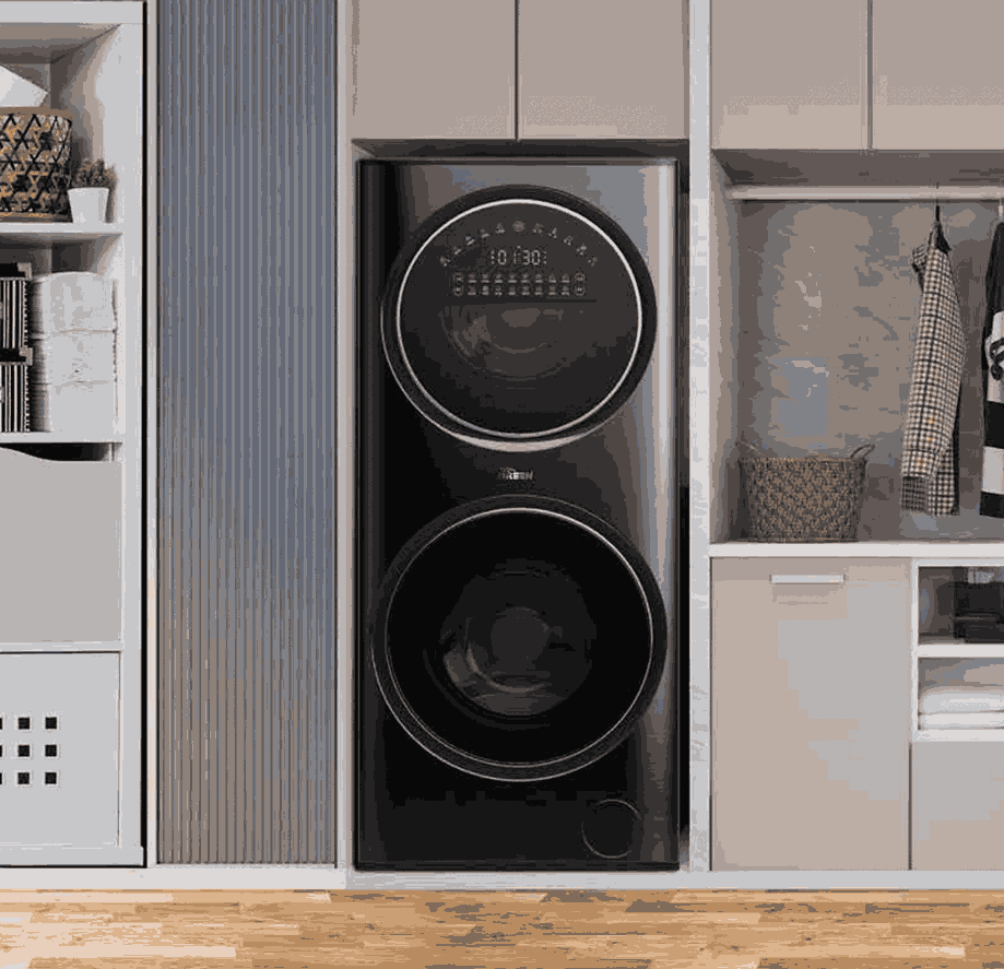 ماشین لباسشویی دوقلو گرین ۱۵ کیلویی مدل COMPACT 
